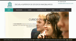 Desktop Screenshot of eseiformacion.com